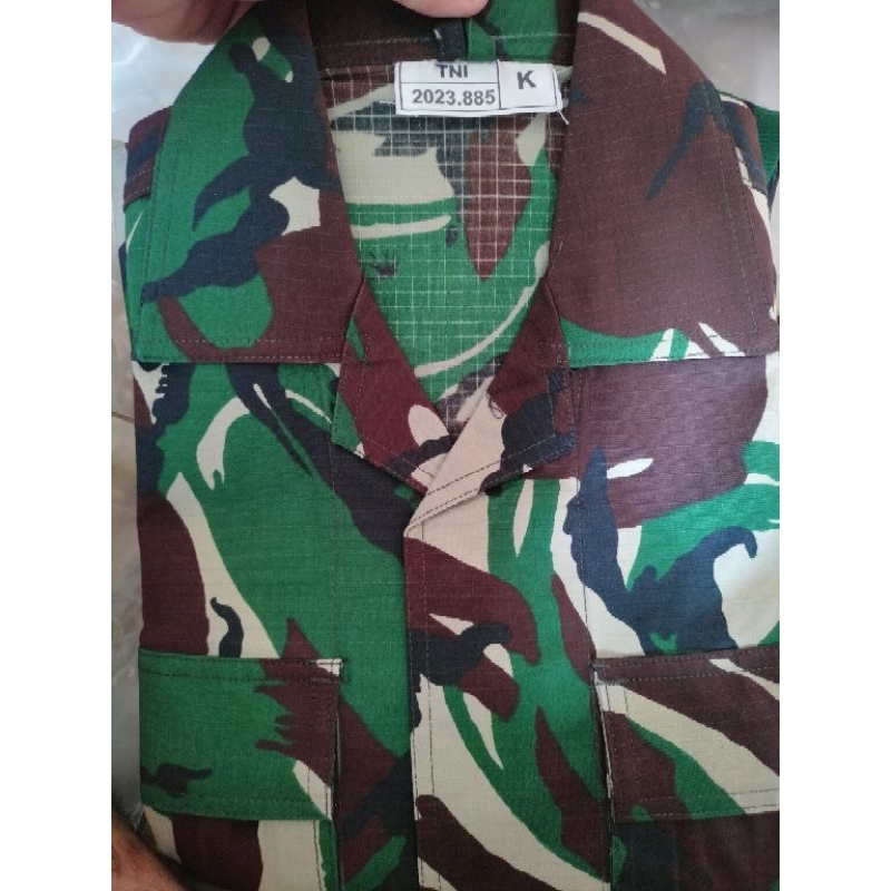 Jual baju PDL TNI PT Panca Prima Jatah Satgas | Shopee Indonesia