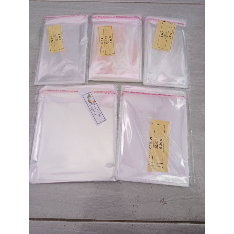 Jual Plastik opp perekat lem seal / plastik packing kue, roti, Snack ...