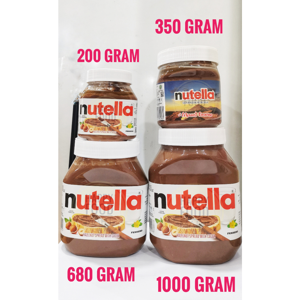 Jual [HALAL] NUTELLA 1 KG HALAL MUI/HAZELNUT SPREAD WITH COCOA 680G