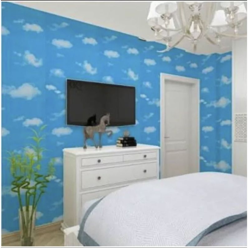 Jual Cod F77 Wallpaper Dinding / Wallpaper Sticker Stiker Dinding