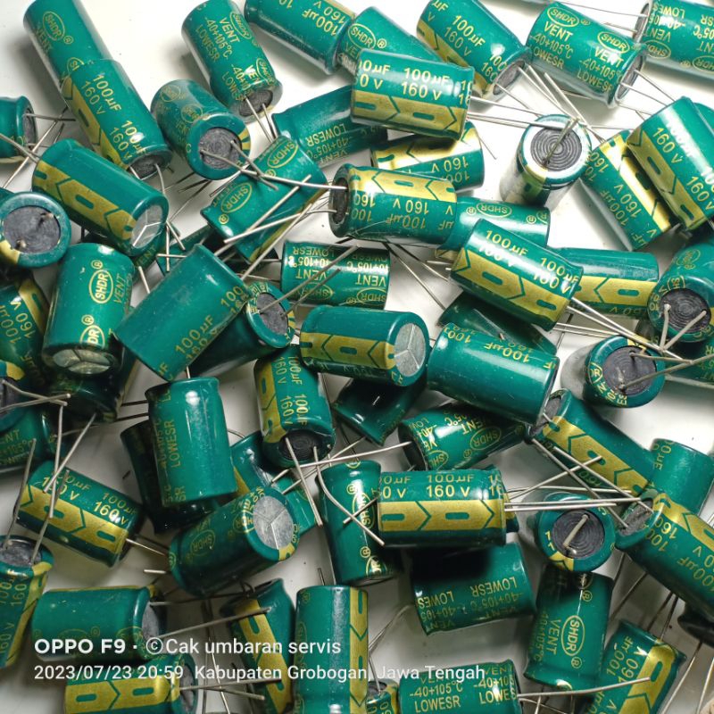 Condensatore Elettrolitico 10 Pz/100 Pz 39uF 160 V 10x16mm Ad Alta Ripple Corrente 160V39uF Condensatore Elettrolitico In Alluminio (Size : 10Pcs - Foto 5