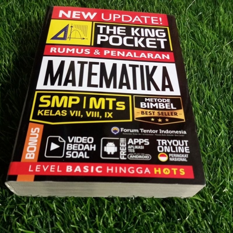 Jual Buku New Update The King Pocket Rumus And Penalaran Matematika Smp