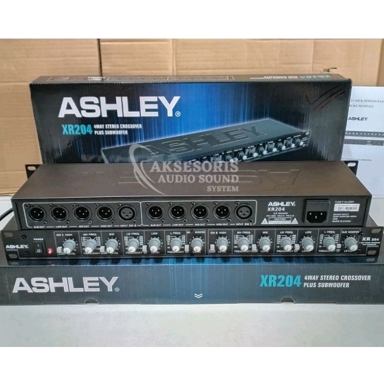 Jual Crossover Ashley Xr Way Subwoofer Original Ashley Kualitas