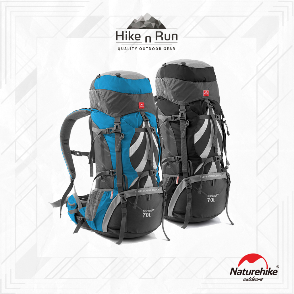 Jual Naturehike Tas Gunung NH70B070-B Tas Backpack Carrier 70L | Shopee ...