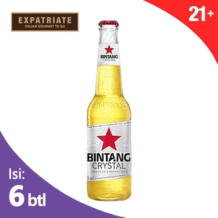 Jual Beer Bintang Crystal Pint 330ml 6pcs Shopee Indonesia 3225