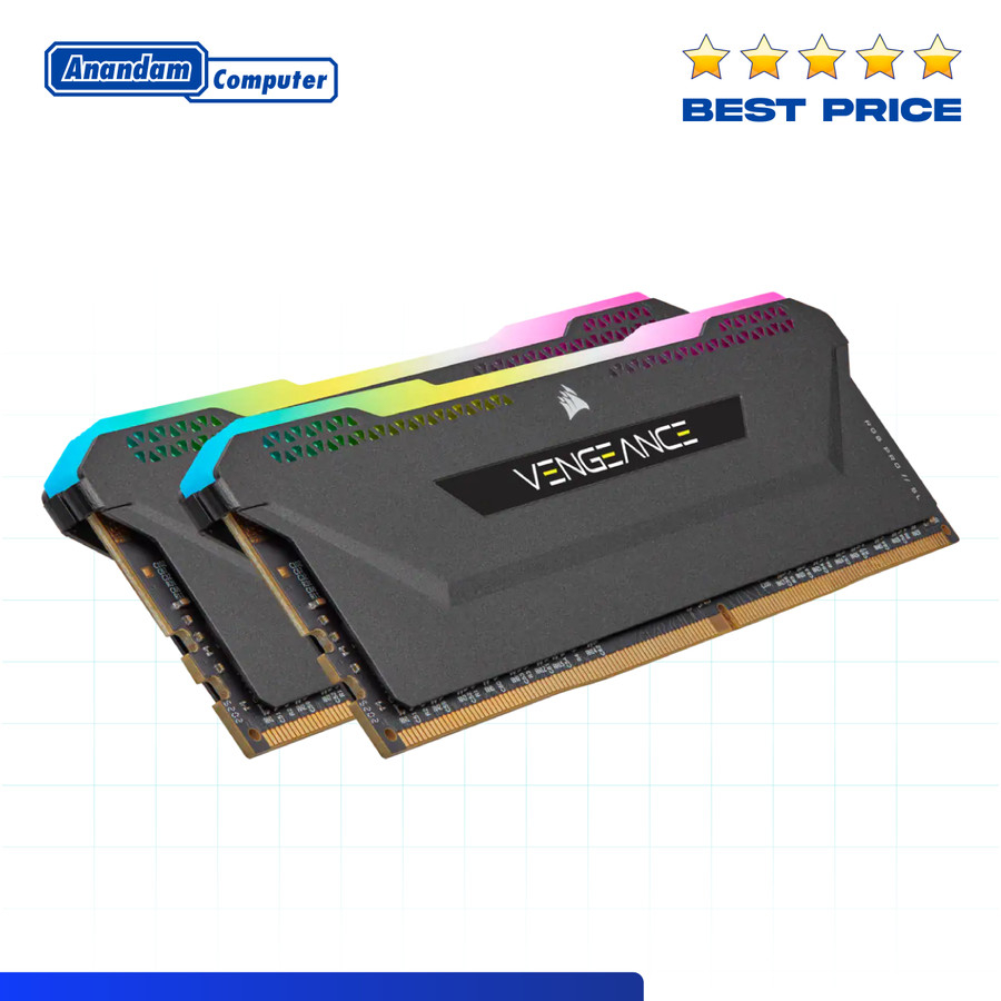 Jual Corsair RAM 16GB (2X8GB) DDR4 Vengeance RGB Pro SL PC25600 3200 ...