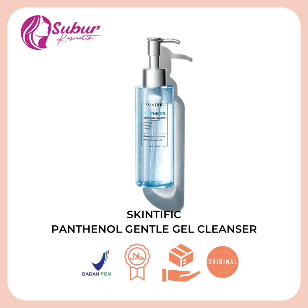 Jual Skintific Panthenol Gentle Gel Cleanser Ml Shopee Indonesia