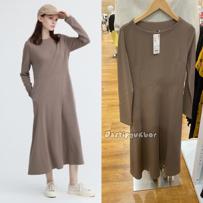 Uniqlo ponte dress sales