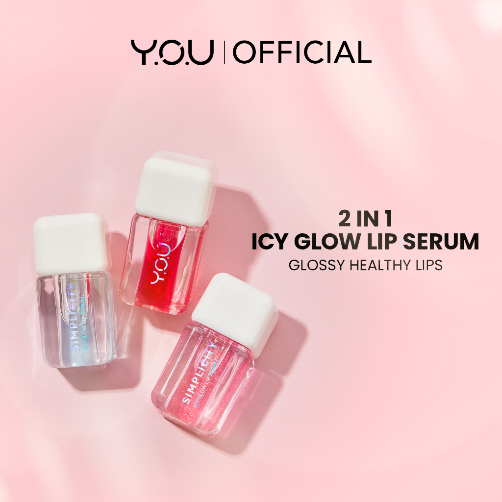 Jual YOU Simplicity Icy Glow Lip Serum Glossy Glowing Lip Special