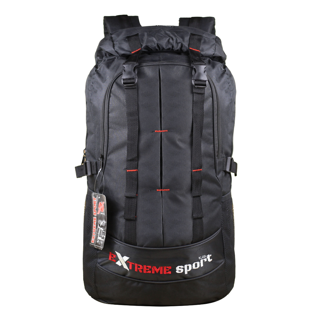 Jual Ransel Gunung Pendaki Pemula Tas Pria Extreme Besar Hitam Backpack