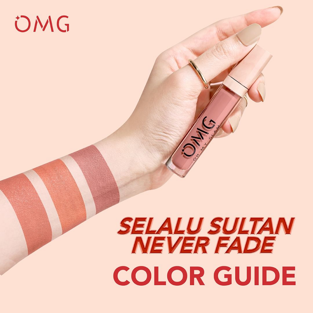 Jual New Color! OMG Oh My Glam Matte Kiss Lip Cream, 3.5 Gr - Ombre ...