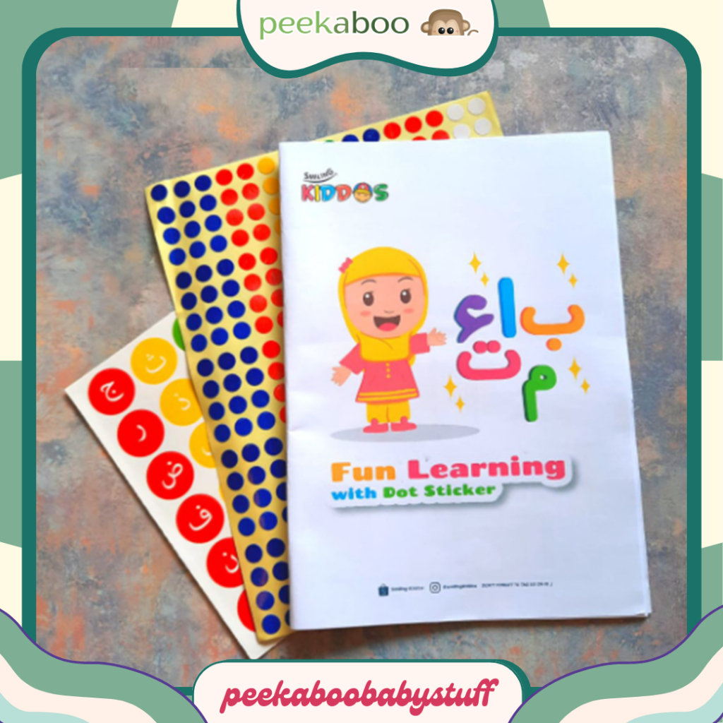 Jual BUKU AKTIVITAS ANAK MENEMPEL DOT STICKER / FUN LEARNING WITH DOT ...