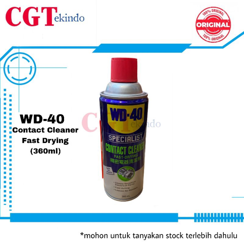 Jual WD-40 Specialist Contact Cleaner 360ml - Pembersih Komponen ...