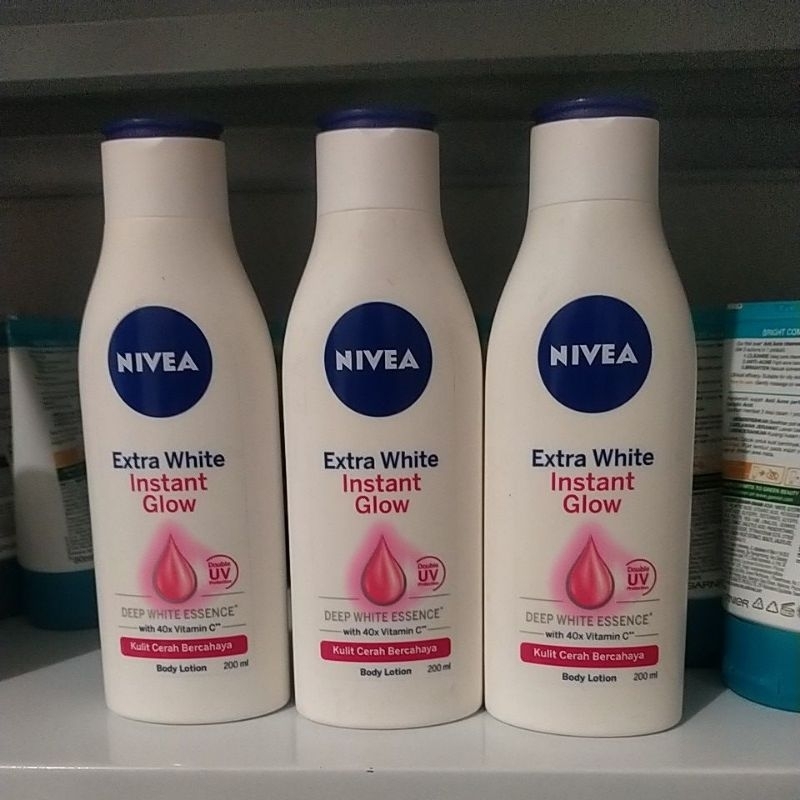 Jual Nivea Extra White Instan Glow 200ml Shopee Indonesia