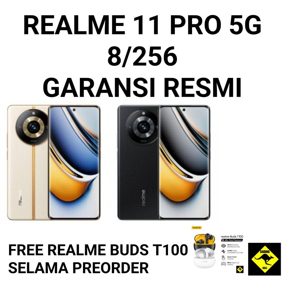 Jual REALME 11 PRO 5G 8/256 RAM 8GB INT 256GB LAYAR AMOLED CURVED 120HZ ...