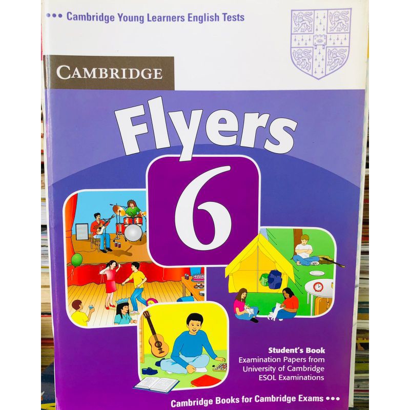 Jual buku pelajaran cambridge young learners english test flyers 6