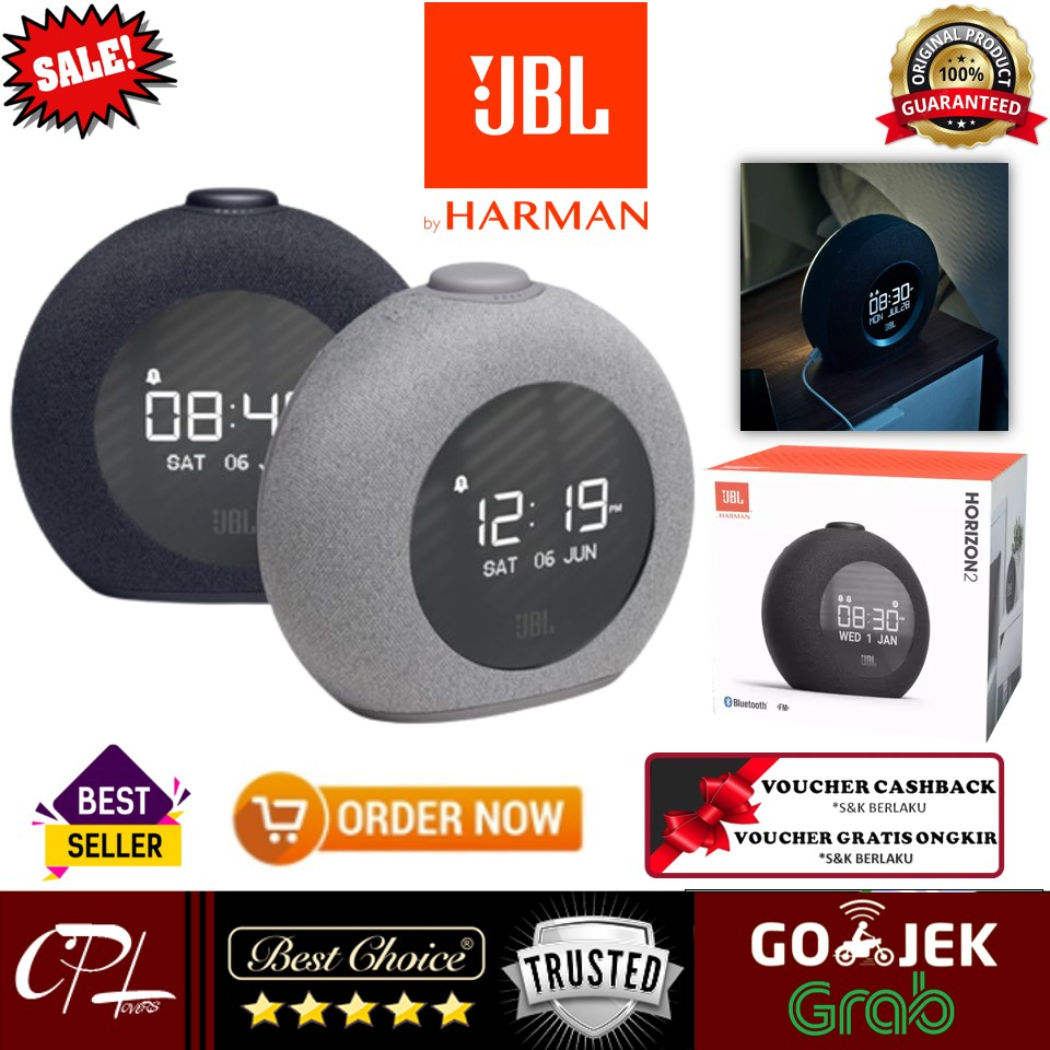 Jual JBL Horizon 2 Clock Radio with Bluetooth Speaker Shopee Indonesia