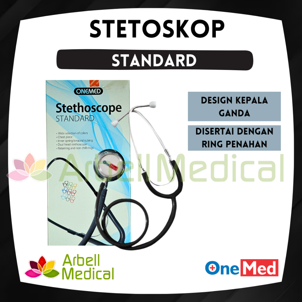 Jual Stetoskop Onemed Standart Dewasa Shopee Indonesia 4423