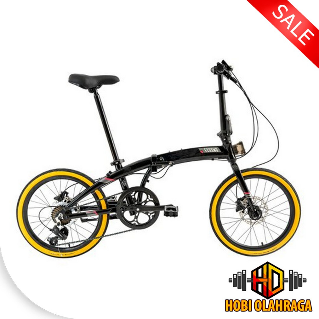 Jual Sepeda Lipat ELEMENT ECOSMO 7 Speed 20 Inch Rem Hidrolik Folding Bike Shopee Indonesia