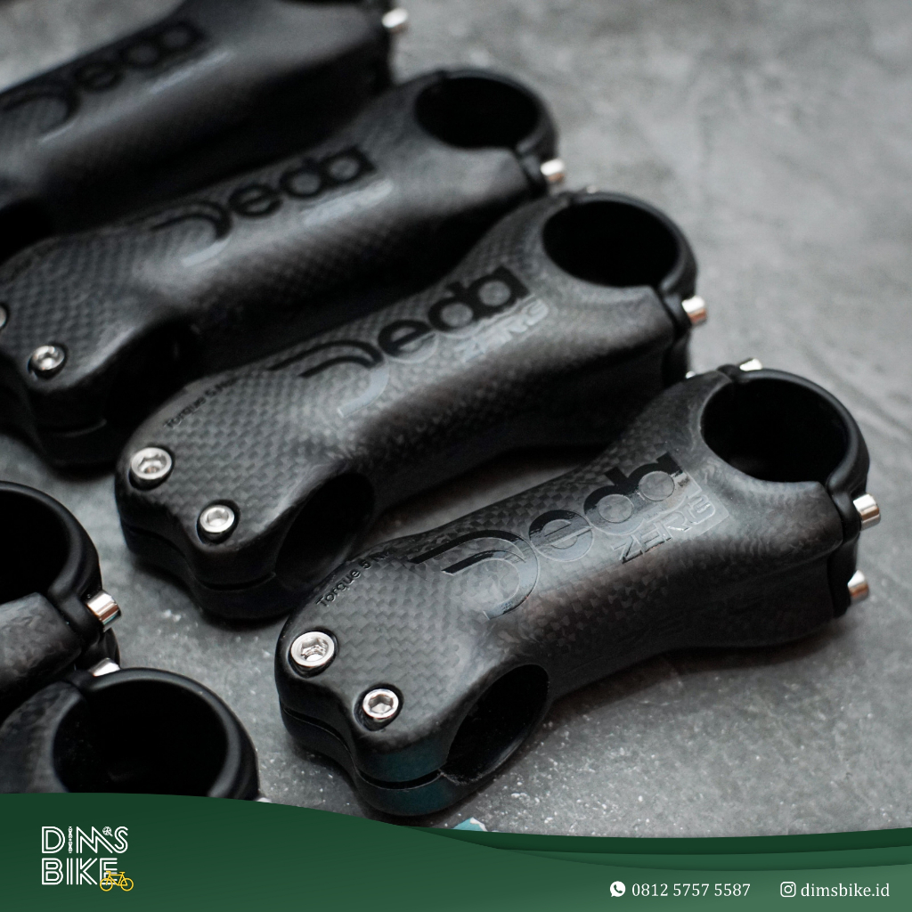 Jual Stem Carbon DEDA ZERO Sepeda Roadbike MTB Aero 90mm 100mm 110mm