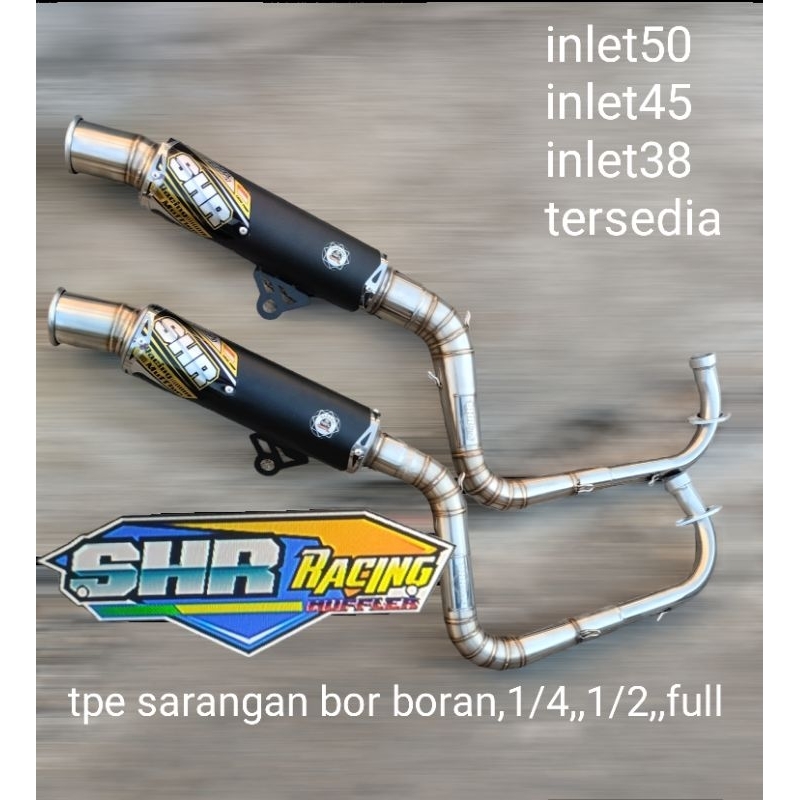 Jual knalpot racing motor metik cobra samlong inlet38/45/50 mm ,vario ...