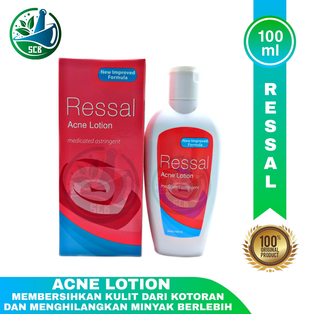 Jual Ressal Acne Lotion 100mL - Membersihkan Wajah Dan Merawat Kulit ...