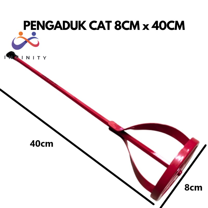 Jual PENGADUK CAT 80 X 400 MM TJAP MATA EYE BRAND TONGKAT MIXER SEMEN