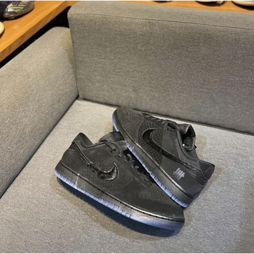 Jual Nike Dunk Lot Undefeated 5 On It Triple Black | Shopee Indonesia