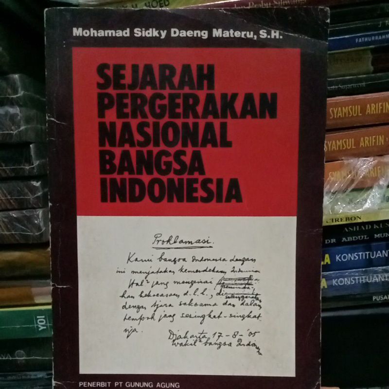 Jual Sejarah Pergerakan Nasional Bangsa Indonesia | Shopee Indonesia