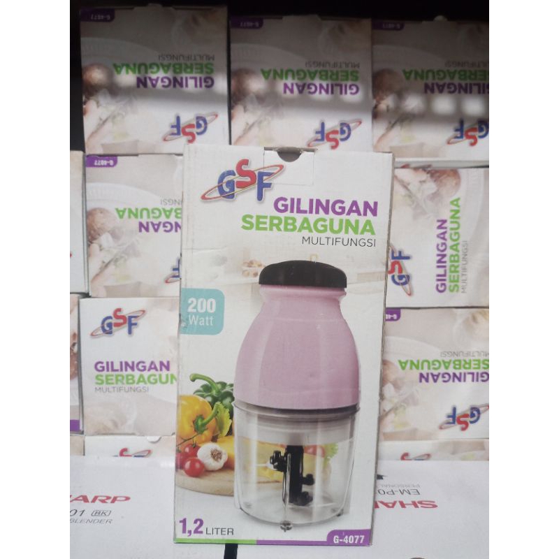 Jual Blender Chopper kapsul GSF G-4077 | Shopee Indonesia