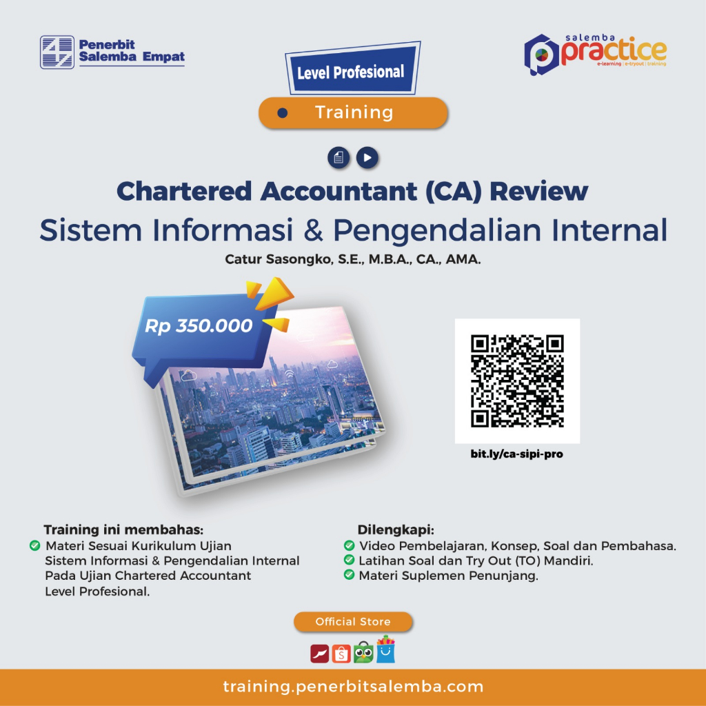 Jual CA Review Level Profesional: Sistem Informasi & Pengendalian ...