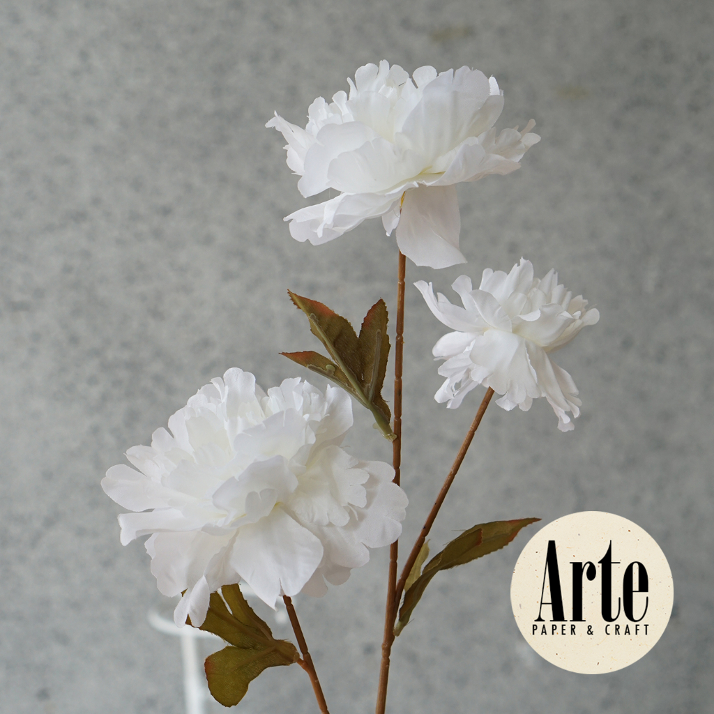 Jual 70cm Flower Bunga Peony Jumbo X3 Premium Soft Touch Dense ...