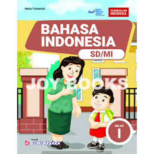 Jual BUKU BUMI AKSARA SD MI KELAS 1 BAHASA INDONESIA KURIKULUM MERDEKA ...