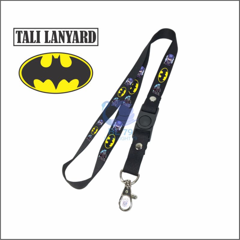 Jual TALI LANYARD BATMAN THE DARK KNIGHT JOKER CAT WOMAN GANTUNGAN ...
