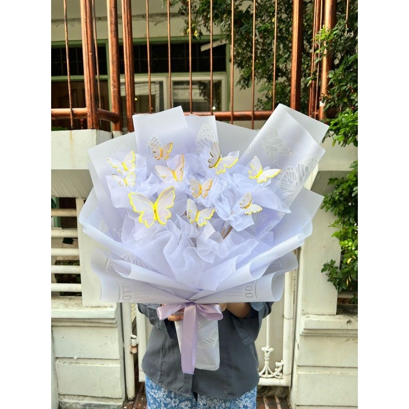 Jual NA-BI BUTTERFLY BOUQUET - BUKET KUPU-KUPU BOUQUET BUNGA BOUQUET ...