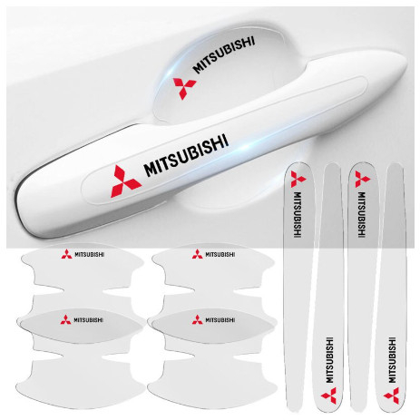Jual stiker sticker bening transparan pelindung outer handle mobil ...