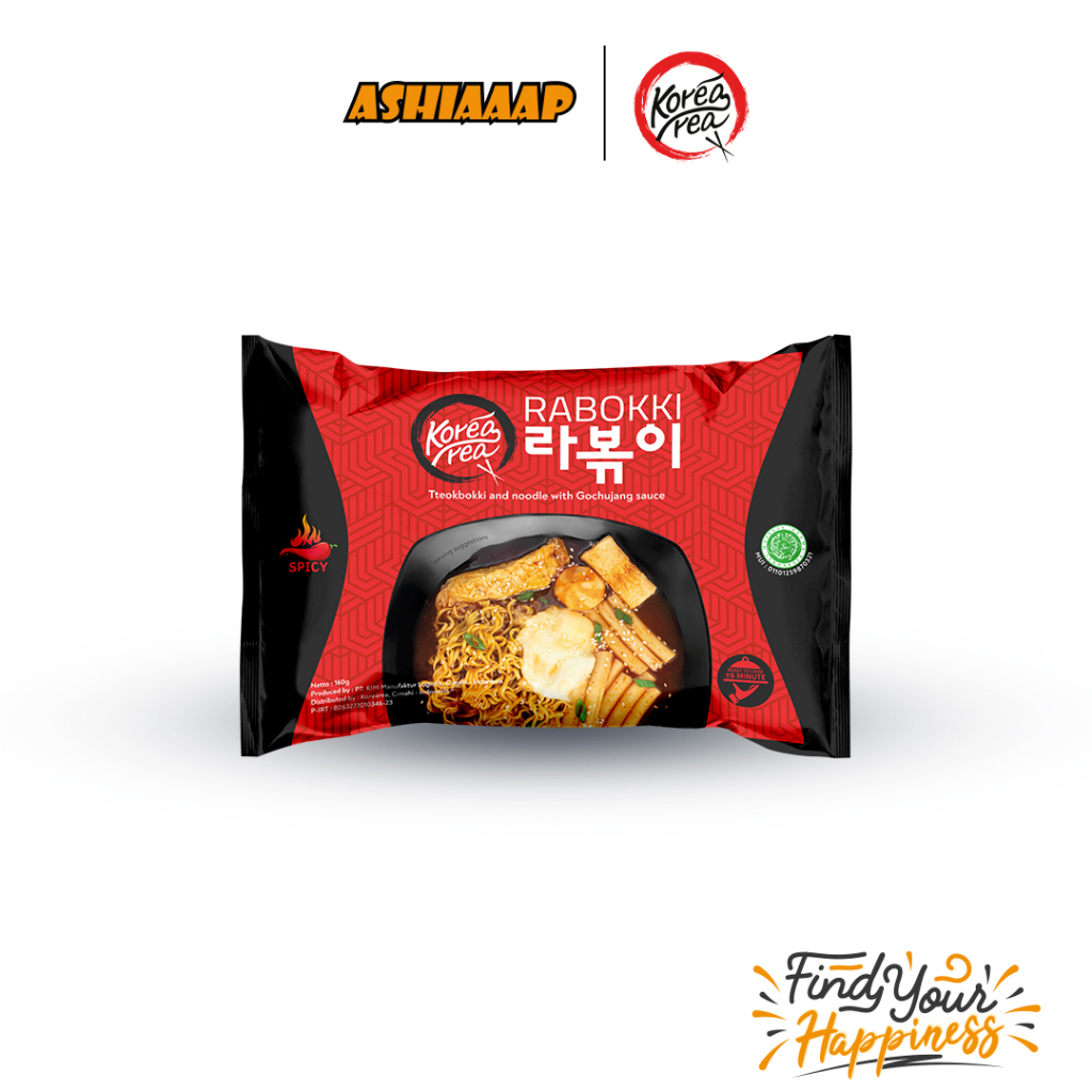 Jual Ashiaaap Rabokki HALAL by Korearea Ramen Topokki Tteokbokki Instan ...