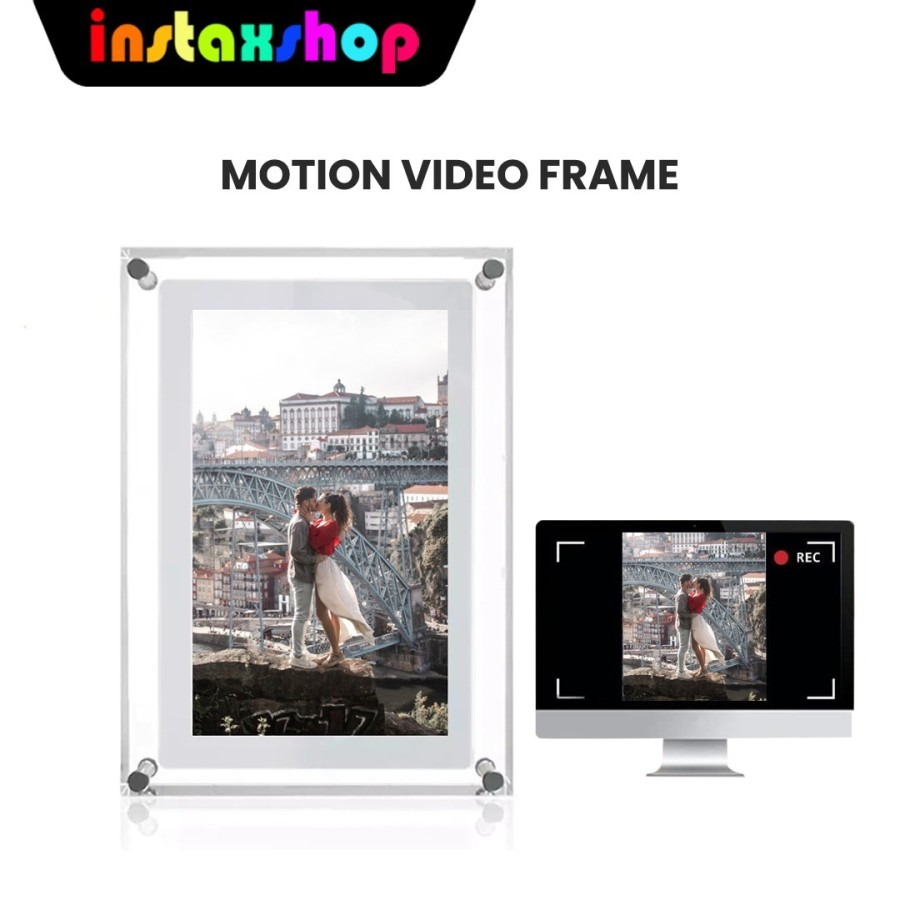 Jual Acrylic Motion Video Frame Digital Bingkai Foto Shopee Indonesia