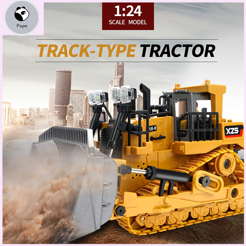 Jual 2.4Ghz RC Paduan Remote Control Remote Control Bulldozer Remote ...