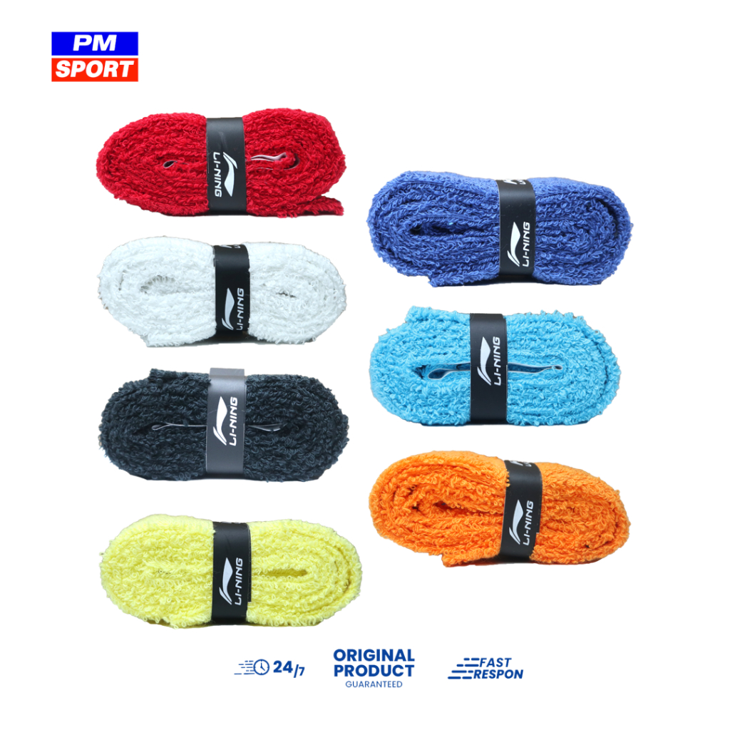 Jual GRIP HANDUK RAKET BADMINTON LINING GC001 TEBAL | Shopee Indonesia