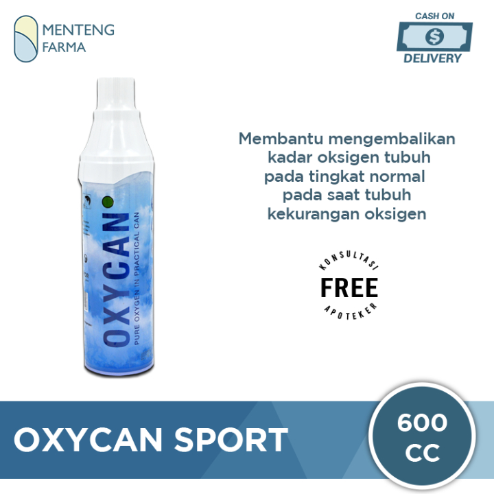 Jual Oxycan Sport Oksigen Portable Tabung Kaleng Kecil 600cc Shopee Indonesia 