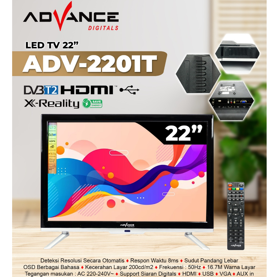 Jual Advance LED Digital TV 22