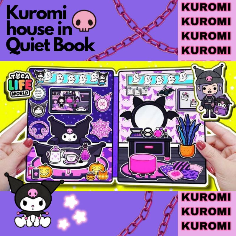 Jual TOCA BOCA KUROMI PAPER DOLL QUIET BOOK KUROMI VIRAL | Shopee Indonesia