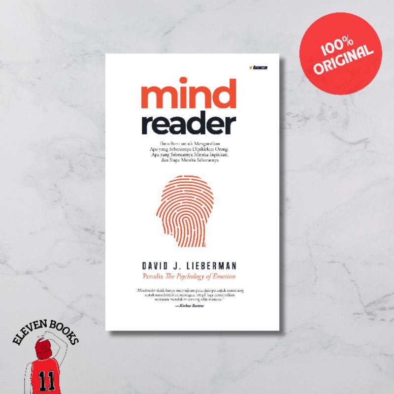 Jual Eleven Books Buku Mindreader - David J. Lieberman (Baca) | Shopee ...