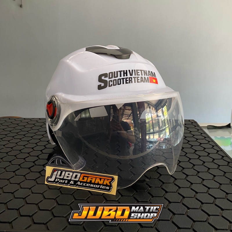 Jual helm vietnam ala" south vietnam scooter team Shopee Indonesia