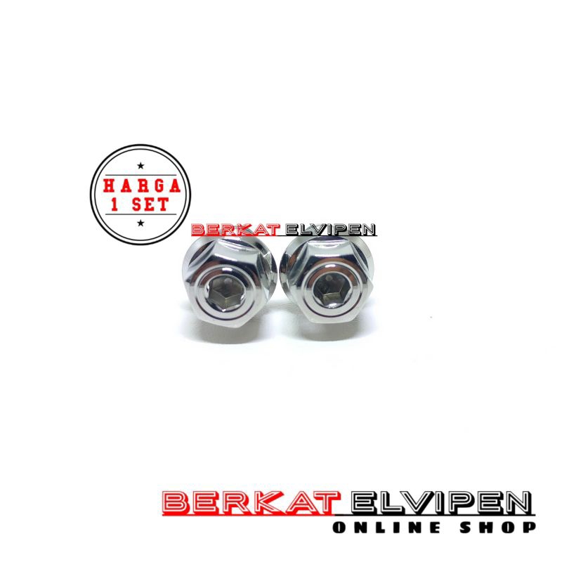 Jual Baut Probolt Kunci Tutup Oli Gardan Beat Scoopy Vario Stainless