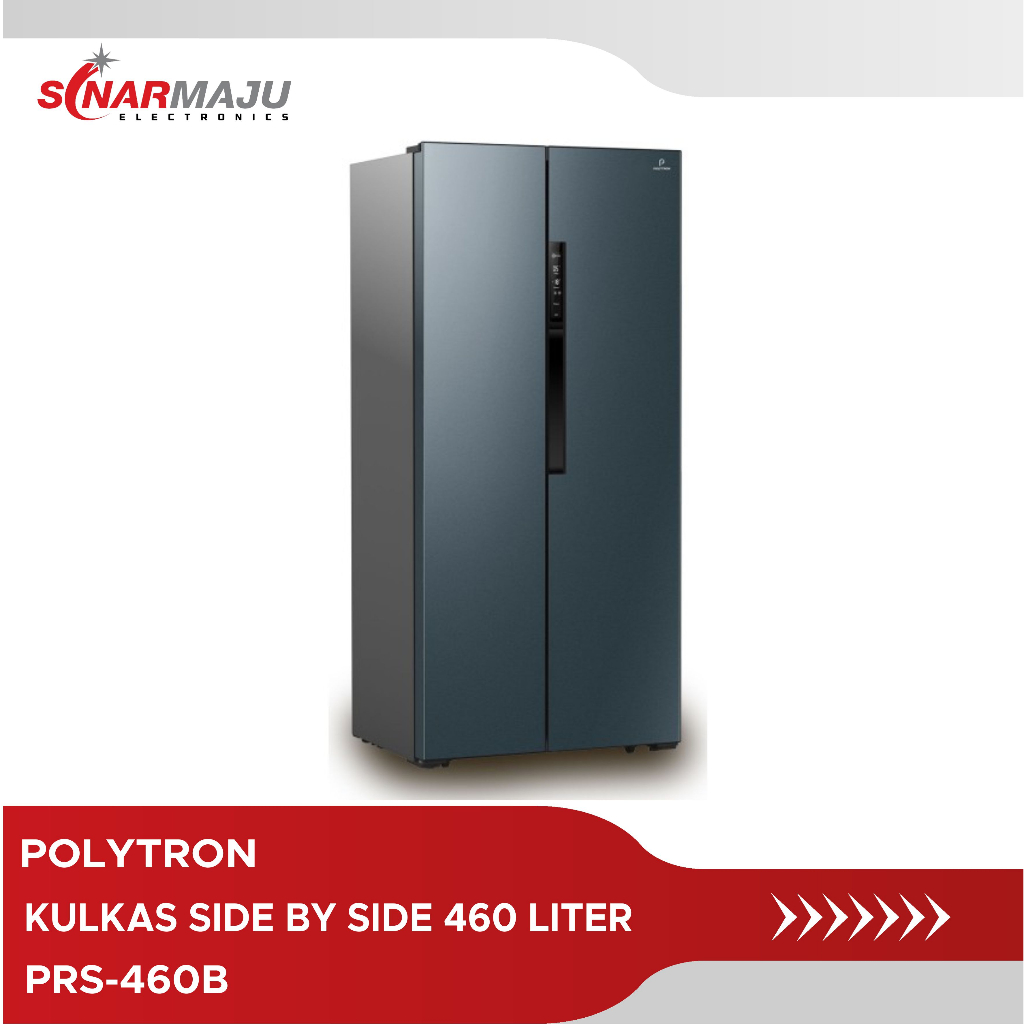 Jual Kulkas Side By Side Polytron 460 Liter PRS-460B / PRS460B | Shopee ...