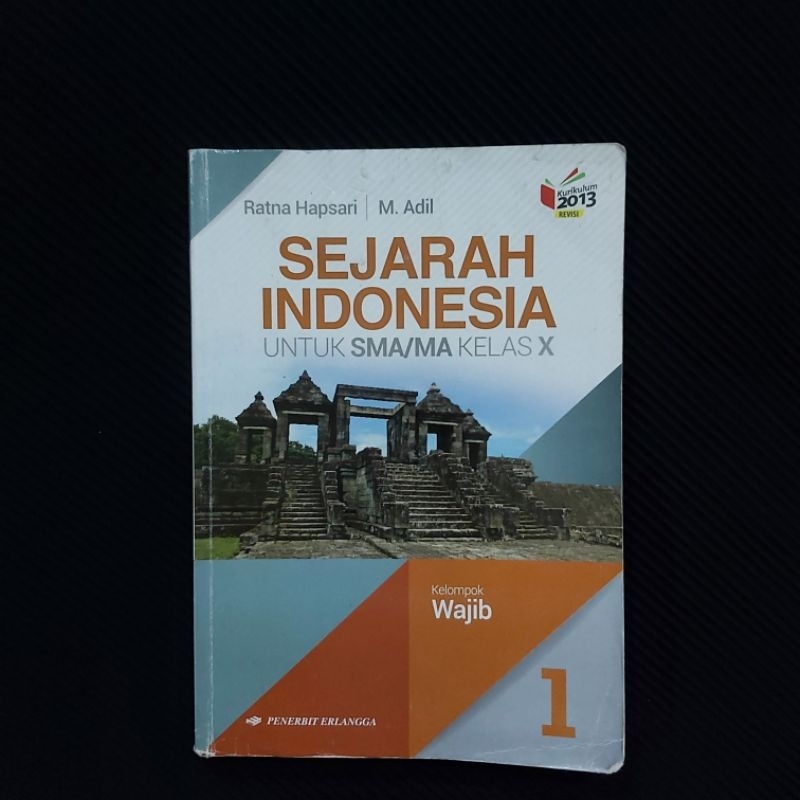 Jual Buku Original Sejarah Indonesia SMA Kelas X Kelas 10 Kurikulum K13 ...