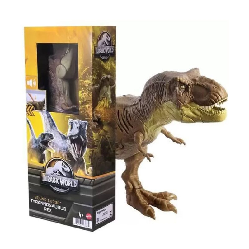 Jual Jurassic World 12 Inch Sound Surge : TYRANNOSAURUS REX Figure Original