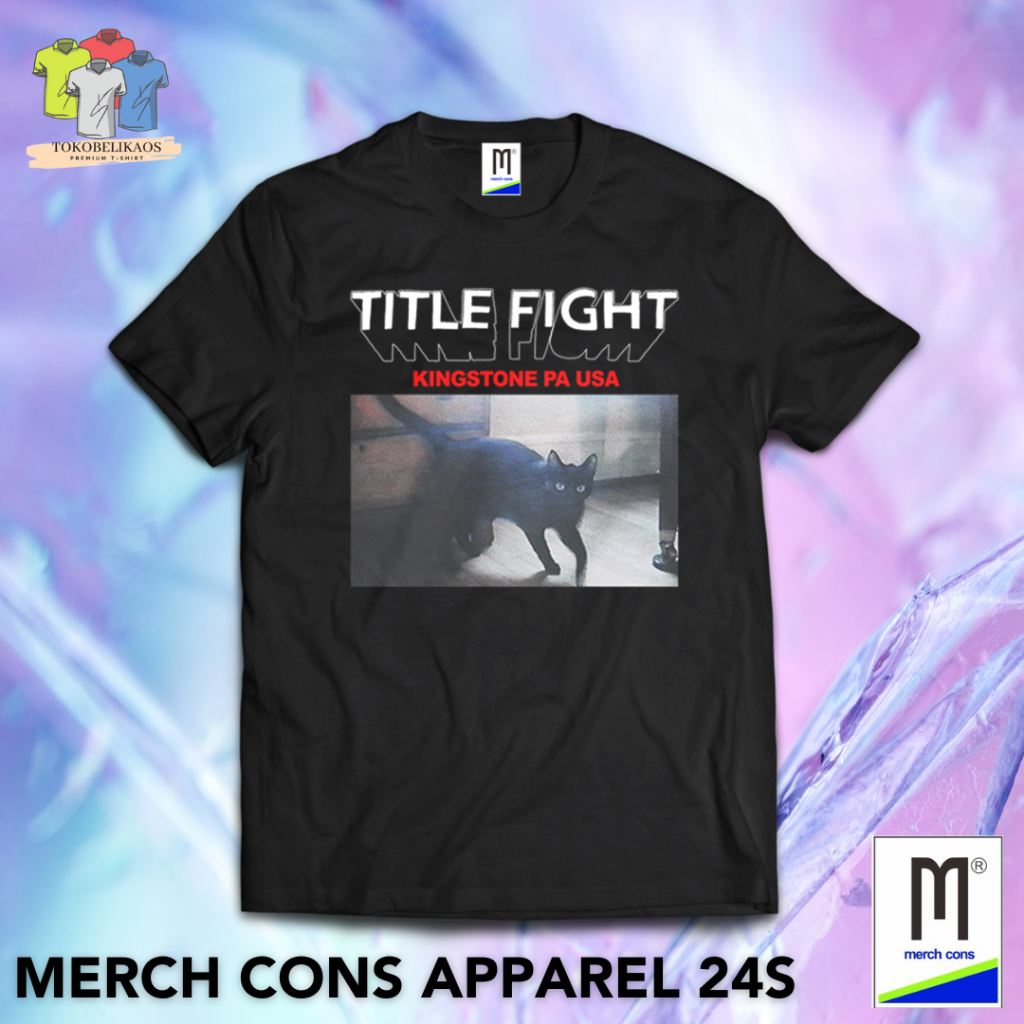 Jual HM190 | KAOS BAND TITLE FIGHT TAG MERCHCONS | SIZE LUAR | Shopee ...